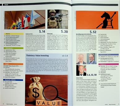 Smart Investor Inhaltsverzeichnis