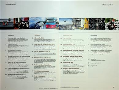 PV Magazine global Inhaltsverzeichnis