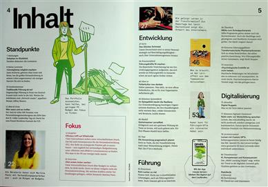 personalmagazin - neues lernen Inhaltsverzeichnis