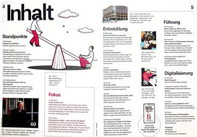 personalmagazin - neues lernen Inhaltsverzeichnis