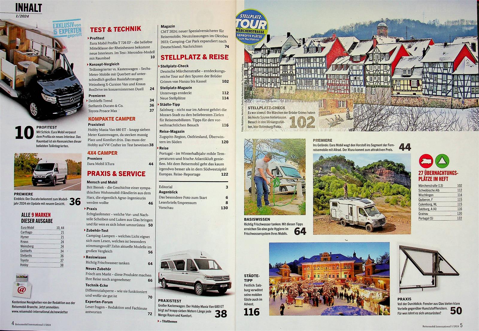 Reisemobil International Ausgabe 10/2023, 5,50 €