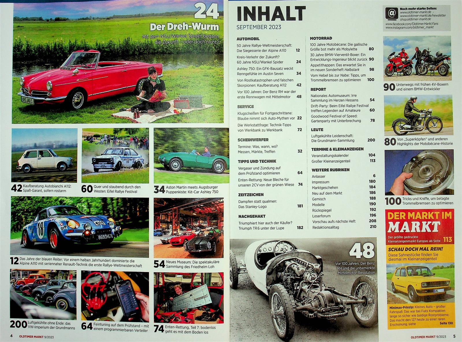 Oldtimer Markt 35% Rabatt Auf Mini- Und Geschenkabo Presseplus.de